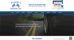 Desktop Screenshot of franksautomotiveinc.net
